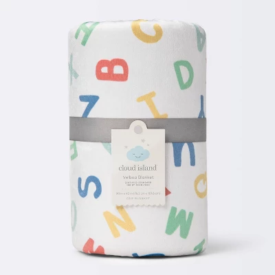 Velboa Blanket Alphabet - Cloud Island™ - Coral - Image 3