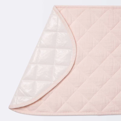 Muslin Changing Pad Liner - Cloud Island™ Light Pink - 2pk - Image 2