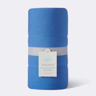 Rayon From Bamboo Quilted Baby Blanket - Blue - Cloud Island™ - Image 3