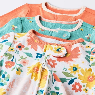 Baby Girls' Layette Garden Gifting Bundle - Cloud Island™ Floral - Image 3