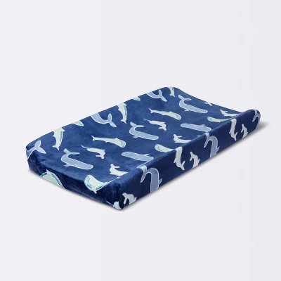 Plush Changing Pad Cover Sleepy Tides - Cloud Island™ - Image 2
