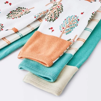 Baby 3pk Orchard Zip-Up Sleep N' Play - Cloud Island™ Off-White - Image 3