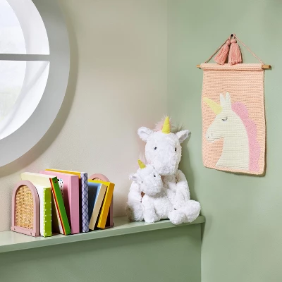 Unicorn Plush Animal With Mini Plush - 2pk - Cloud Island™