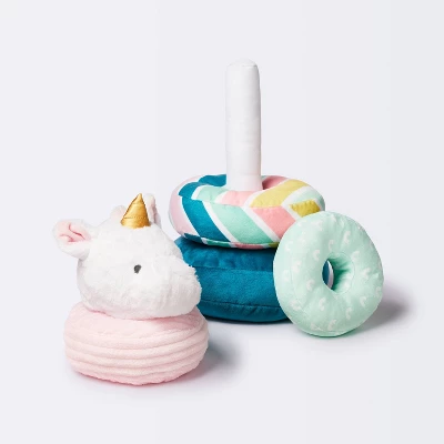 Unicorn Plush Stacking Rings - Cloud Island™ - Image 2