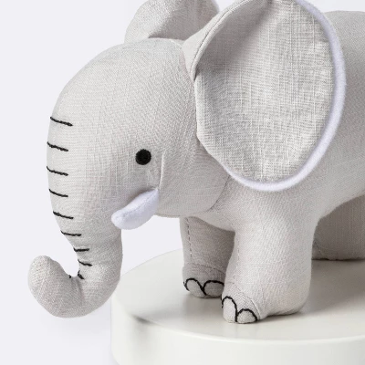 Plush Elephant Table Lamp Includes LED Light Bulb - Cloud Island™ - Image 3