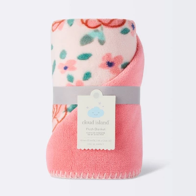 Plush Baby Blanket - Floral Blooms - Cloud Island™ - Image 3