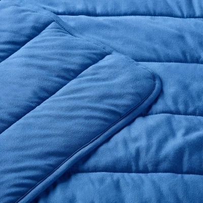 Rayon From Bamboo Quilted Baby Blanket - Blue - Cloud Island™ - Image 2