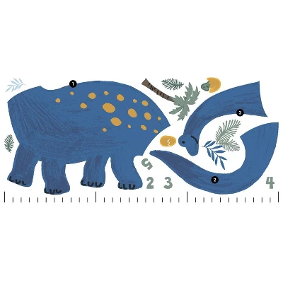 Peel And Stick Wall Decal Growth Chart - Dinosaur - Cloud Island™ - Image 2