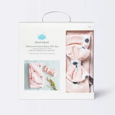 Hospital Gift Set With Headband Spring Floral - Cloud Island™ Pink - Image 3
