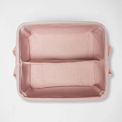 Decorative Storage Bin With Side Tie Medium - Cloud Island™ Pink - Image 2